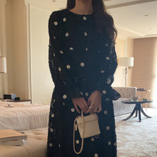 画像をギャラリービューアに読み込む, 【即納】ドットレースワンピース 水玉 ワンピース 大人 レディース Wselect - W select baby kids