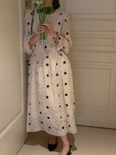 画像をギャラリービューアに読み込む, 【即納】ドットレースワンピース 水玉 ワンピース 大人 レディース Wselect - W select baby kids