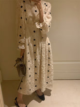 画像をギャラリービューアに読み込む, 【即納】ドットレースワンピース 水玉 ワンピース 大人 レディース Wselect - W select baby kids