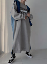 画像をギャラリービューアに読み込む, 【即納】デニム切り替えスエットワンピース ワンピース 大人 レディース Wselect - W select baby kids