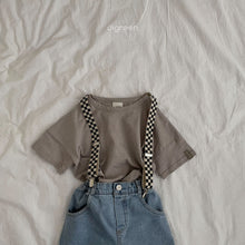 画像をギャラリービューアに読み込む, 【予約】digreen サスペンダー チェッカー 無地 おしゃれ digreen gift Wselect 2022 - W select baby kids