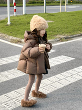 Load image into Gallery viewer, 【予約】ベーシック中綿コート　羽織　あったか　冬100～150ｃｍ　Wselect
