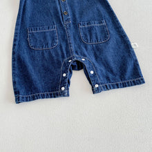 Charger l'image dans la galerie, 【予約】デニムロンパース&amp;キャップ　夏　73～100ｃｍ　baby　子供服　 Wselect　SS 子供服　 Wselect - W select  baby kids
