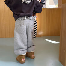Load image into Gallery viewer, 【予約】ハートポケットスエットパンツ　あったか  裏起毛　冬80～130ｃｍ　Wselect
