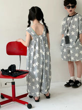 Load image into Gallery viewer, 【予約】スターセットアップ&amp;ジャンプスーツ　夏　星柄　100～160ｃｍ　子供服　 Wselect　SS 子供服　 Wselect - W select  baby kids
