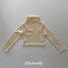 Load image into Gallery viewer, 【予約】ベルベットメッシュモックタートルネック　長袖　トップス　AW 韓国  韓国子供服　2026 ELLYMOLLY - W select  baby kids
