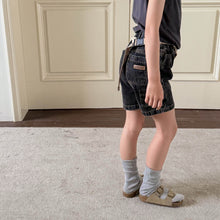 Load image into Gallery viewer, 【予約】シンプルデニムショートパンツ  夏　denim  80～130ｃｍ　子供服　 Wselect　SS 子供服　 Wselect - W select  baby kids
