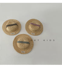 Load image into Gallery viewer, 【予約】かんかん帽　帽子　麦わら　夏　3〜7歳　baby  Wselect　SS 子供服　Wselect - W select  baby kids
