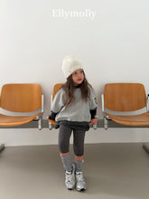 Cargar imagen en el visor de la galería, 【予約】ドミノピグティー　長袖　ボーダー　AW 韓国  韓国子供服　2026 ELLYMOLLY - W select  baby kids
