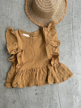 Load image into Gallery viewer, 即納【Original】W. モスリンストライプSETUP 夏　summer　セットアップ　brown  オリジナル　W select

