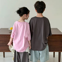 Charger l'image dans la galerie, 【予約】ドーナツTシャツ　夏　tops 90～150ｃｍ　子供服　 Wselect　SS 子供服　 Wselect - W select  baby kids
