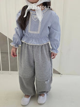 画像をギャラリービューアに読み込む, 【予約】ミックスブロックパンツ　PT SS 韓国 2026 ELLYMOLLY - W select  baby kids
