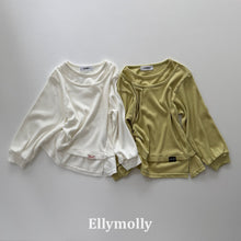 Load image into Gallery viewer, 【予約】ヘーゼルレイヤーティー　長袖　レイヤード　AW 韓国  韓国子供服　2026 ELLYMOLLY - W select  baby kids
