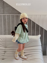 画像をギャラリービューアに読み込む, 【予約】カカオカラーマッチングティー　Tシャツ SS 韓国 2026 ELLYMOLLY - W select  baby kids
