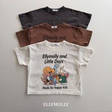 画像をギャラリービューアに読み込む, 【予約】ハッピークレーボックスティー Tシャツ SS 韓国 2026 ELLYMOLLY - W select  baby kids
