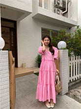 Load image into Gallery viewer, 【SALE】summerdress　ワンピース　Aライン　夏　ladies　レディース　Wselect - W select  baby kids
