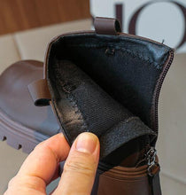Load image into Gallery viewer, 【予約】シンプルブーツ　子供靴　シューズ　shoes　くつ　Wselectの
