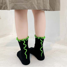 画像をギャラリービューアに読み込む, 【即納】ネオンラインソックス　3足SET　socks　靴下　gift　Wselect

