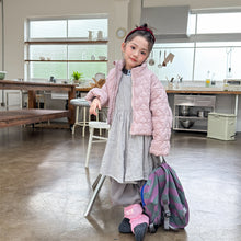 Load image into Gallery viewer, 【予約】ハートキルティングコート  羽織　あったか　冬80～130ｃｍ　Wselect
