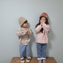Load image into Gallery viewer, 【即納】もちもちミックスニット　Kids　冬　80ｃｍ～130ｃｍ　Wselect
