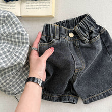 Load image into Gallery viewer, 【予約】シンプルデニムショートパンツ  夏　denim  80～130ｃｍ　子供服　 Wselect　SS 子供服　 Wselect - W select  baby kids
