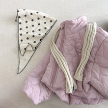 Load image into Gallery viewer, 【予約】ハートキルティングコート  羽織　あったか　冬80～130ｃｍ　Wselect
