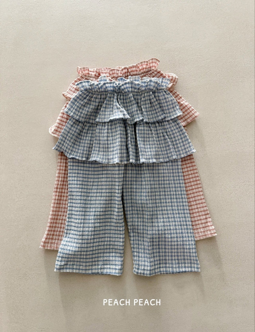 【予約】23日まで　キャンディパンツ　bottom　2025　Kids　ジュニアサイズ　peach peach