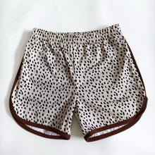 画像をギャラリービューアに読み込む, 即納【Original】W. ダルメシアンパンツ　ショートパンツ　bottom  夏　brown  オリジナル　W select
