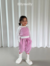 Cargar imagen en el visor de la galería, 【予約】バブルカプリジョガーパンツ　ボトム　AW 韓国  韓国子供服　2026 ELLYMOLLY - W select  baby kids
