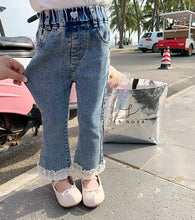 Load image into Gallery viewer, [Pre-order] Ruffle Denim Spring 2024 Bottom Kids Junior Size Wselect
