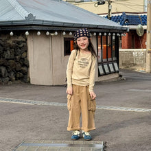 Load image into Gallery viewer, 【予約】 異素材切り替えワークパンツ ゆったり　パンツ  80～130ｃｍ　Wselect - W select  baby kids
