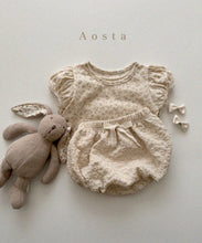 Load image into Gallery viewer, [Pre-order] Linen Puff Sleeve Blouse Summer TOPS baby Kids Wselect Aosta
