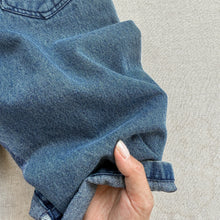 画像をギャラリービューアに読み込む, 【予約】英字ストレートデニムパンツ　bottom 春　夏　80～130ｃｍ　Wselect
