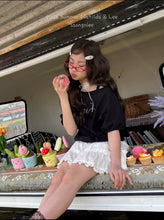 Charger l'image dans la galerie, 【即納】Matilda&amp;lee オフショルTシャツ　韓国子供服　90〜160 Jr. Wselect - W select  baby kids
