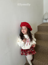 Load image into Gallery viewer, 【即納】リボンショートトップス　MTM　TOPS　AW 韓国 2025 ELLYMOLLY
