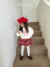 Load image into Gallery viewer, 【即納】リボンショートトップス　MTM　TOPS　AW 韓国 2025 ELLYMOLLY
