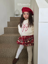 Load image into Gallery viewer, 【即納】リボンショートトップス　MTM　TOPS　AW 韓国 2025 ELLYMOLLY
