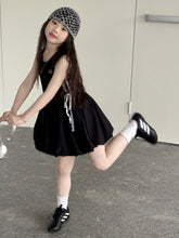 Charger l'image dans la galerie, 【予約】スポーティーバルーンワンピ　夏　100～150ｃｍ　リボン　レース　子供服　 Wselect　SS 子供服　 Wselect - W select  baby kids
