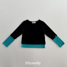 Load image into Gallery viewer, 【予約】ローリングカラーブロックティー　長袖　トップス　AW 韓国  韓国子供服　2026 ELLYMOLLY - W select  baby kids
