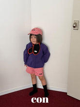Load image into Gallery viewer, 【予約】チェック帽子 キャップ AW 韓国  韓国子供服　2026 CON
