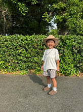 画像をギャラリービューアに読み込む, 即納【Original】W. ダルメシアンパンツ　ショートパンツ　bottom  夏　brown  オリジナル　W select
