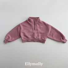 Load image into Gallery viewer, 【予約】アーチピグハーフジップ　トップス　ジップ　AW 韓国  韓国子供服　2026 ELLYMOLLY - W select  baby kids
