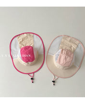 Charger l'image dans la galerie, 【予約】日よけつば広帽子　帽子　バケハ　夏　3〜7歳　子供服　 Wselect　SS 子供服　 Wselect - W select  baby kids
