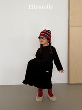 Load image into Gallery viewer, 【予約】クローバーロングフリールワンピース　OP  フリル　AW 韓国  韓国子供服　2026 ELLYMOLLY - W select  baby kids
