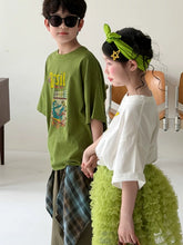 Charger l'image dans la galerie, 【予約】アメカジキャラTシャツ　夏　100～160ｃｍ　子供服　 Wselect　SS 子供服　 Wselect - W select  baby kids
