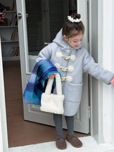 Load image into Gallery viewer, 【予約】カラーダッフルコート　ダッフル　羽織　ロング　あったか　blue　red　110～170ｃｍ　Wselect
