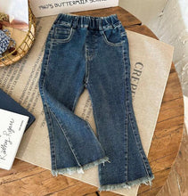 Load image into Gallery viewer, [Ready to ship] Flared denim pants, denim, kids pants, bell bottoms, trousers, denim, kids, Kids Wselect
