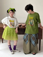 Charger l'image dans la galerie, 【予約】アメカジキャラTシャツ　夏　100～160ｃｍ　子供服　 Wselect　SS 子供服　 Wselect - W select  baby kids
