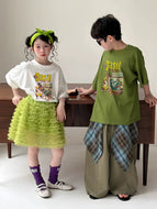 【予約】アメカジキャラTシャツ　夏　100～160ｃｍ　子供服　 Wselect　SS 子供服　 Wselect - W select  baby kids