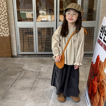 画像をギャラリービューアに読み込む, 【予約】コーデュロイチュニック　ブラウス　トップス　春　夏　80～130ｃｍ　Wselect
